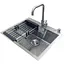 Комплект мойка + смеситель Romzha Arta U-550S Max (B) - миниатюра 1