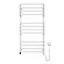Электрический полотенцесушитель Navin Stugna 480x1000 Sensor правая белая 12-028153-3680, Белый, Правое, Электронный - миниатюра 1