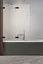 Шторка для ванны Radaway Essenza Pro Black PND II 110 10102110-54-01L левая - миниатюра 1