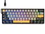 Клавиатура игровая механическая AULA WIN-60 HE-Max Black-Grey-Yellow Magnetic switch ENG/UKR - миниатюра 1