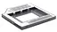 Внешний карман Gembird HDD 2,5" для ноутбука в отсек CD-ROM MF-95-02 (12.5 мм) (MF-95-02) - миниатюра 1