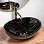 Умывальник Rea Sofia marble black накладной REA-U5611, Черный - миниатюра 4