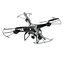 Квадрокоптер на радіокеруванні, 2.4G, 27 см, камера, 43x23x11 см, CK-23 - мініатюра 1