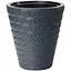 Горщик для квітів Form-Plastic Diamant-40 32 л антрацит (2920-014) - мініатюра 1