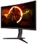 Монiтор 27" AOC C27G2Z3/BK Black/Red - миниатюра 3