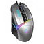 Миша Bloody W60 Max, Gun Grey, USB, оптична (сенсор MAX BC3332-A), 100-10000 dpi, RGB підсвічування (5 режимів), 10 кнопок, ножки X'Glide, 1.8 м - мініатюра 1