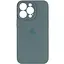 Чохол Epik Silicone Case Full Camera Protective AA для Apple iPhone 15 Pro Max 6.7 Зелений/Pine green - мініатюра 1