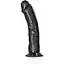 Фалоімітатор RealRock Realistic 7" 18 см (чорний) - мініатюра 1