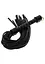 BDSM флогер Taboom Vogue Studded Whip 54 см чорний - мініатюра 7