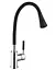 Змішувач для кухні Kroner KRM Kuche - C132BLK (CV033126) - мініатюра 2