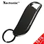Мини диктофон брелок с активацией голосом Nectronix V11 16 Гб памяти 25 часов записи черный - миниатюра 2