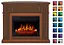 Електрокамін ArtiFlame Linz AF23S коричневий - мініатюра 8