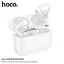 Навушники бездротові Hoco EW56 TWS Bluetooth 5.1, з мікрофоном, вакуумні, білі - мініатюра 3