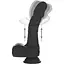 Вібро-фалоімітатор з ротацією та пульсацією Addiction Naked 8.6 Noir - мініатюра 5