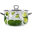 Кастрюля Gusto Premium Яркие лаймы GT-T-122-LI 22 см 5.1 л (117694) - миниатюра 1