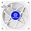 Вентилятор Coolmoon 120мм CM-V12-W Reverse (CM-V12-W-R) White - миниатюра 8