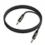 Аудіокабель BOROFONE BL22 Dignity audio cable AUX Black - мініатюра 3