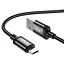 Кабель HOCO X89 Wind charging data cable Micro Black - мініатюра 3