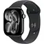 Смарт-годинник Apple Watch Series 11 GPS 42 мм Jet Black Aluminum Case with Black Sport Band M/L (MEQU4) [145294] - мініатюра 1