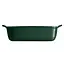 Форма для запекания Emile Henry Ovenware темно-зеленый 28 x 24 х 7.5 см 1.8 л (072050) - миниатюра 3