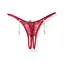 Стринги с открытым доступом соблазнительный выбор XS/S красный K0833-1 - миниатюра 1