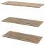 Полиця для одягу Doros Promo Дуб Сонома 3шт. 86.7х35х1.6 (41516028) - мініатюра 1
