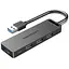 Usb-хаб Vention 4-Port Usb 3.0 Hub With Power Supply 0. 15M черный (CHLBB) - миниатюра 1