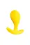 Анальна пробка ToDo Anal Plug Blob 5.5 см (жовтий) - мініатюра 13