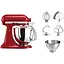 Планетарный миксер KitchenAid Artisan 4.8 л красный (5KSM175PSEER) - миниатюра 4