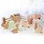 Дерев'яний ігровий набір Фігурки тварин Igroteco 900521 17 деталей - мініатюра 13