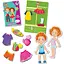 Детская игра "Магнитная Одевалка Оливер и Мия" Vladi Toys VT3702-12, 2 куклы, 31 магнитный элемент - миниатюра 2