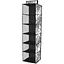 Органайзер Idea Home Anthracite Flowers NP-121 28x28x112 см (NP-121 ткан. 6ком. подвес. Anthracite Flowers) - миниатюра 1