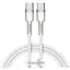 Кабель Baseus Type-C to Type-C Cafule Series Metal Data Cable 1 м 5A 100W PD (CATJK-C02) - мініатюра 1
