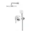 Душова система прихованого монтажу Grohe Eurosmart з Tempesta 250 25288000, Хром - мініатюра 3
