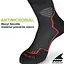Термоноски женские Rollerblade High Performance Women 39-42 Чорний-Червоний - миниатюра 2