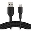 Belkin USB-A - Lightning, BRAIDED[CAA002BT1MBK] - миниатюра 1