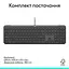 Клавіатура Logitech Signature Slim K620 Wired Keyboard for Business Graphite (920-013333) - мініатюра 2