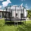 Батут із внутрішньою сіткою Cornilleau Springcare 244 см чорний (3222763110834) - мініатюра 2