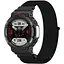 Ремешок DK для Xiaomi Amazfit T-Rex 2 (A2169) Nylon Sport Loop (black) - миниатюра 2