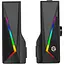 Акустична система Hewlett Packard 2.0 HP DHE-6005 USB 6W LED підсвітка RGB - мініатюра 2
