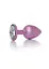 Анальна пробка B-Series HeavyFun Jewellery Pearl Pink Plug M 8 см (прозорий) - мініатюра 9