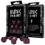 Набір кубиків Runic Shimmering black with magenta Dice Set , 7 шт. (SRUN08) - мініатюра 1