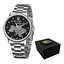 Наручные часы мужские 022 Де би не був Silver-Black Automatic Metall Awarder acs0031950 - миниатюра 1