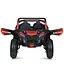 Електромобіль дитячий Bambi Джип M 5736AL-3 24V мотор 180W 24V14AH шкір сидіння USB червоний - мініатюра 4