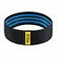 Гумка для фітнесу та спорту 4Fizjo Hip Band із тканини 15-20 кг Black/Blue (P-5907739310293) - мініатюра 3
