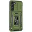 Ударостійкий чохол Camshield Army Ring для Samsung Galaxy S20 FE Оливковий / Army Green - мініатюра 5