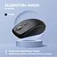 Мишка 2E MF225 Silent Wireless/Bluetooth Black (2E-MF225WBK) - мініатюра 2