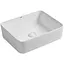 Умивальник накладний Mixxus Premium Quadro-0103 480x370x130 мм MP6514, Білий - мініатюра 1