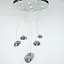 Потолочная люстра Water Drops Line.F S 17G-600 GR - миниатюра 2
