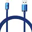 Кабель Baseus Crystal Shine Series Lightning 2.4A (1.2m) blue (CAJY000003) - мініатюра 1
